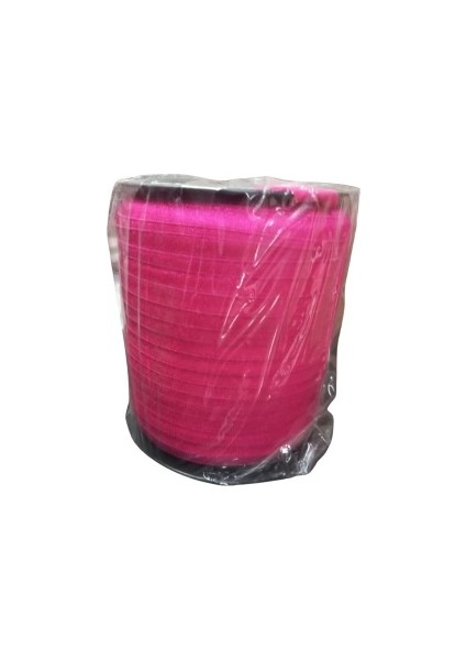 Çamaşır Lastiği Düz 1 cm 75 Metre 1 Top Fuşya