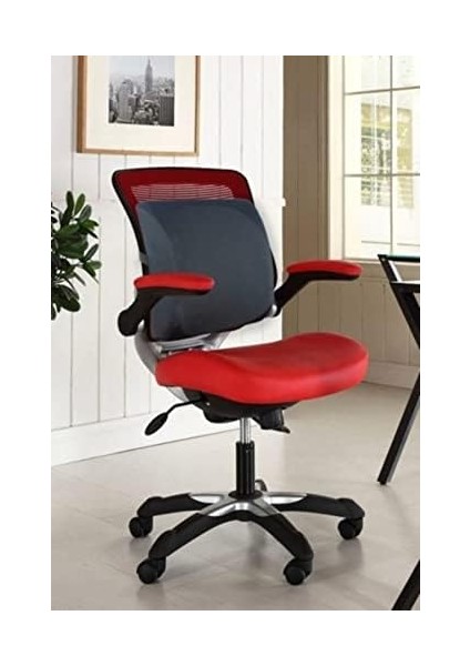 Concept Visco Medikal Ortopedik Bel Minderi Visko Koltuk Sırt Desteği Oto ve Çalışma Koltuk Minderi