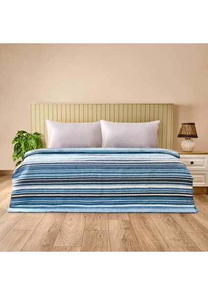 Soft Serula Çift Kişilik Battaniye - Mavi - 180X220 cm modelleri
