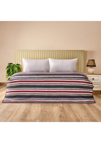 Soft Marea Çift Kişilik Battaniye - Renkli - 180X220 cm