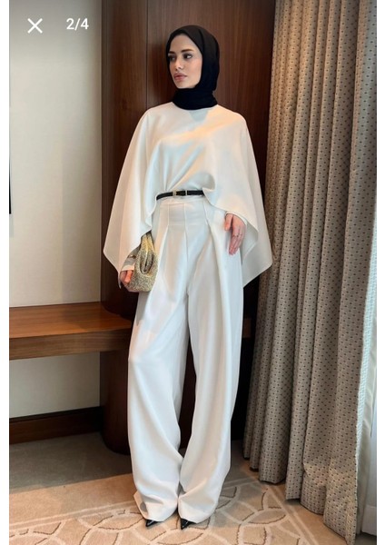 Cool Premium Pelerinli Şık Takım Tulum