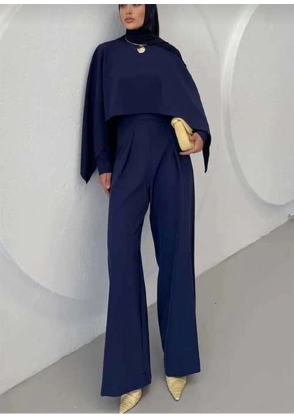 Cool Premium Pelerinli Şık Takım Tulum