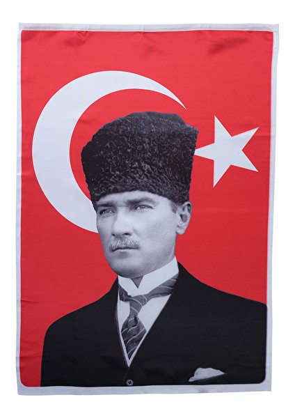 Ayyıldız Türk Bayrak Atatürk Baskılı 70X105 cm