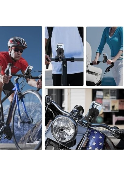 Telefon Tutucu Askısı, Evrensel Titreşim Önleyici Telefon Kelepçesi, 4.7&apos;&apos; ile 7&apos;&apos; Arası Akıllı Telefonlar ile Uyumlu, Bisiklet, Motosiklet, Bebek Arabası Için modelleri