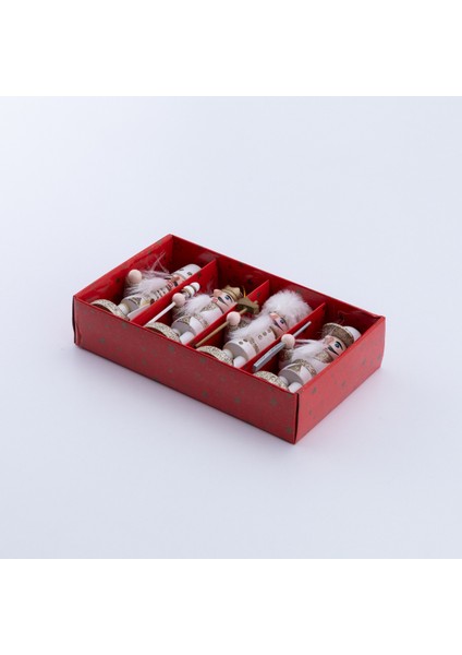 Yılbaşı Süsü, Asalı Kurşun Asker, 10 Cm, Beyaz, Şık ve Dekoratif Aksesuar fiyatları