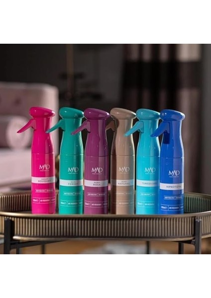 Mad Bouquet Lüks Oda Spreyi 250 ml – Portakal, Yasemin ve Misk ile Ferahlatıcı ve Çiçeksi Ortam Kokusu