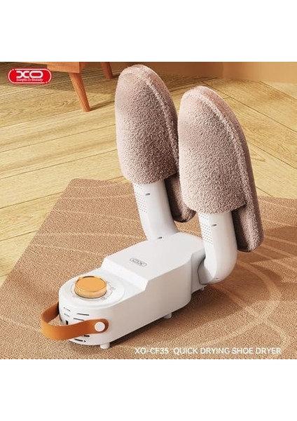 Xo Akıllı Ayakkabı Kurutucu – 170W Güçlü, 360° Çevreleyen Hava, Antibakteriyel & Deodorant Etkili, Katlanabilir Tasarım, Zaman Ayarlı ve Sabit Isı Teknolojisi, CF35, Beyaz fiyatları