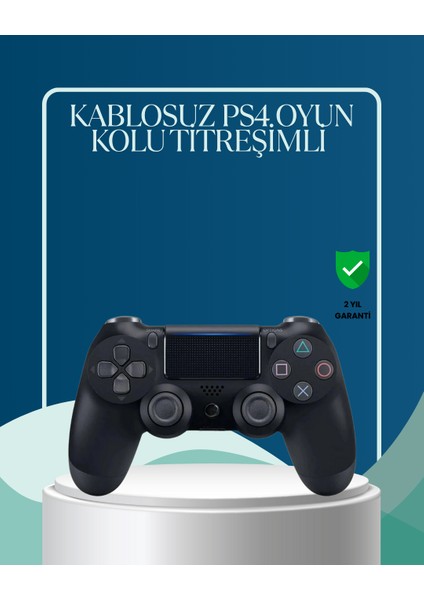 Kablosuz Ps4 Oyun Kolu Çift Motor Titreşimli Uzun Bataryalı - BI001V-4YVVG7