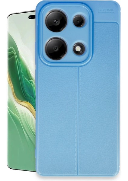 Xiaomi Redmi Note 13 Pro 4g Kılıf Auto Focus Kapak - MAVI-(5796) - BI001V-4YA582