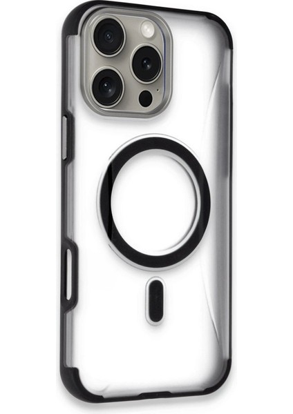 iPhone 16 Pro Max Hilton Magsafe Kapak - Siyah