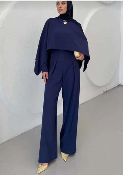 Cool Premium Pelerinli Şık Takım Tulum