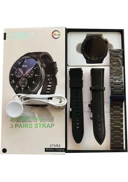 Akıllı Saat Yeni Nesil Üç Kordonlu Nabız Ölçer Çağrı Cevaplama - ME001W-51W0M9 modelleri