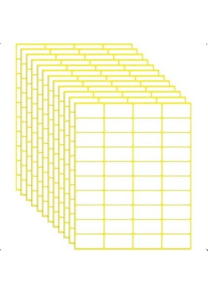 Etiketler ve Çıkartmalar, 1200 Adet Mat Beyaz Yapışkanlı Etiket, 38X19MM Kutu ve Şişe Etiketleri, Yazı Yazmak Için Küçük Yapışkanlı Etiketler, Dosya Klasörleri, Zarf ve Ofis Malzemeleri Için modelleri