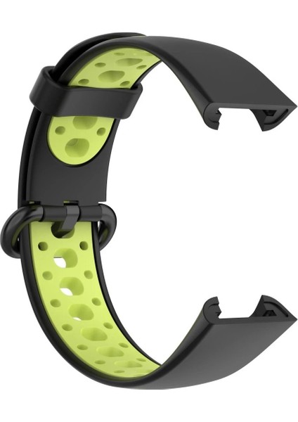 Xiaomi Redmi Watch 2 Spor Delikli Kordon - SIYAH-YEŞIL-(5796) - ME001W-513HK5 fırsatları