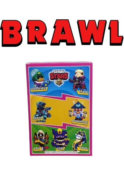Braw Star Yeni Özel Seri 3&apos;lü Paketlerde 150X3 Toplam 450 Adet Kutulu Oyun Kartı 2025