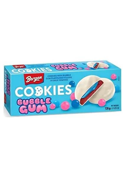 Sakız Aromalı 128 gr Kurabiye