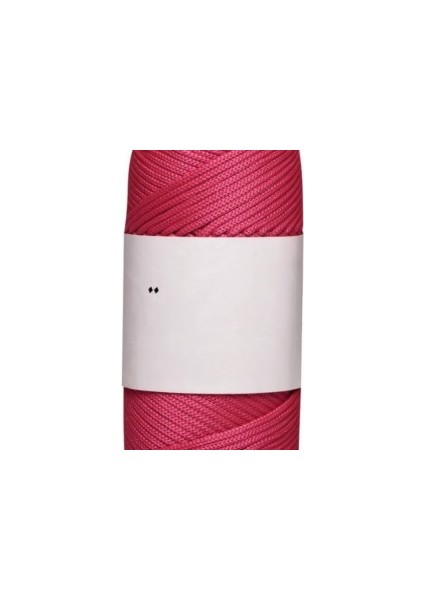 Makrome Ipi 3mm Polyester Fuşya