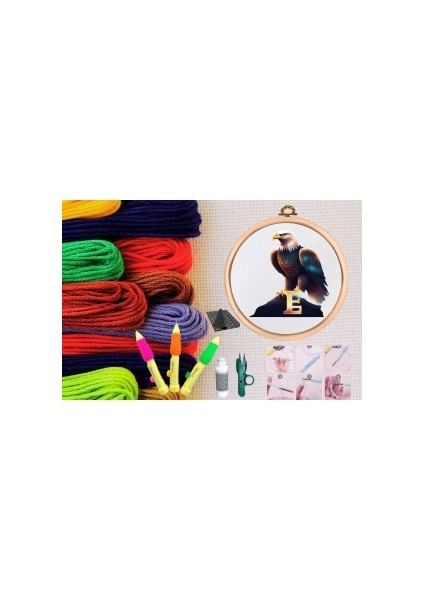 Punch Seti Nakış Seti Kasnaklı Kendin Yap Seti Seri 66