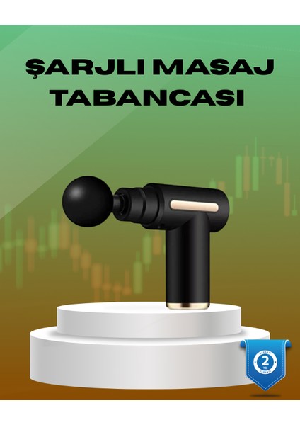 6 Kademeli Kas Masaj Tabancası 4 Başlıklı Güçlü Sessiz Sporcu Masaj Cihazı ? - BI001V-4YVLR