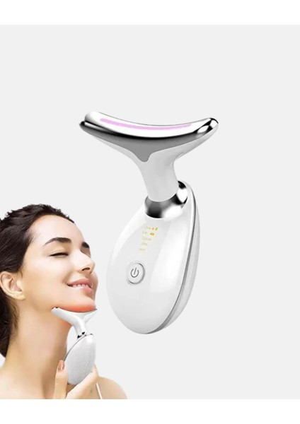 Kablosuz Şarjlı Yüz Sıkılaştırıcı Cihaz Ems Mikro Akım Anti-Aging Masaj Al - ME001W-51UNS indirimleri