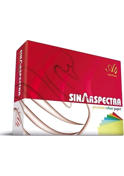 Sınar Spectra Adagio Renkli Kağıt 160 Pembe A4 80 gr