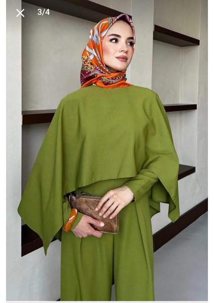 Cool Premium Pelerinli Şık Takım Tulum