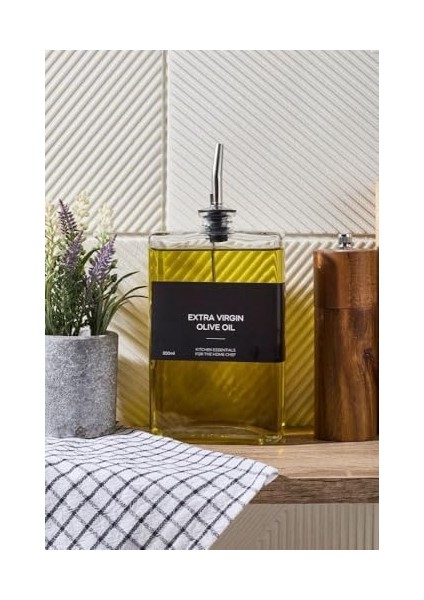 Damlatmaz Yağdanlık – Zeytinyağı Şişesi, Sıvı Yağlık, Cam Yağ Şişesi, Kitap Yağ Kabı, Mutfak Için Kullanışlı Yağlık, Sızdırmaz Pratik Cam Yağlık Modeli (Gümüş, 750 Ml)