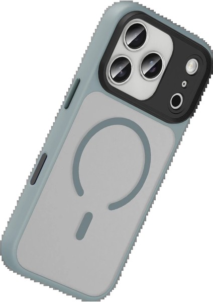 Apple iPhone 17 Pro Max Megane Magsafe Kapak - Titan Gri fırsatları