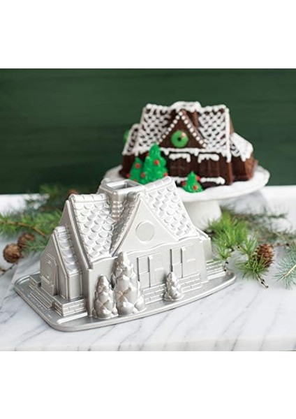 Ware Pişirme Kalıbı, Alüminyum Döküm, Gümüş, 13X25X19,1 cm modelleri