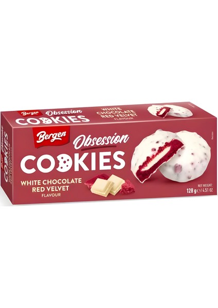 Red Velvet Kurabiye 128 gr