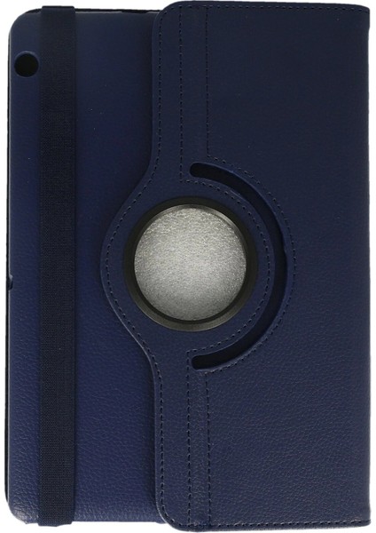 Huawei Mediapad T3 10 / 9.6 Kılıf 360 Tablet Deri Kılıf - Lacivert