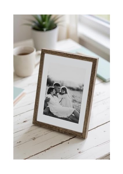 Ahşap Resim Çerçevesi 4&apos;lü Set Halinde 21 x 29 cm (A-4) Boyutunda modelleri