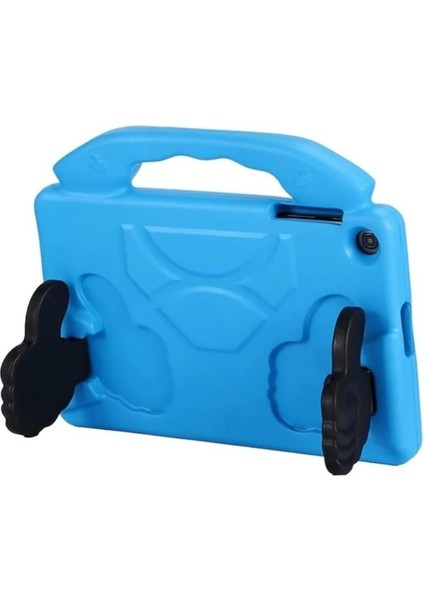 Samsung Galaxy Tab A9 Plus Kılıf Like Stantlı Tablet Silikon - Mavi