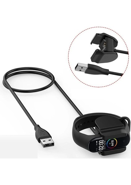 MC06 Şarj Adaptörü 100CM Xiaomi Mi Band 5/6-(5796) - ME001W-51BJI3 modelleri