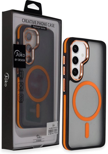 Samsung Galaxy S24 Winner Magsafe Kapak - Turuncu fırsatları