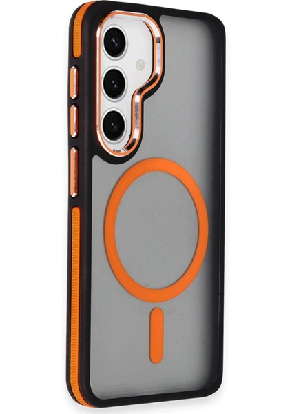 Samsung Galaxy S24 Winner Magsafe Kapak - Turuncu indirimleri