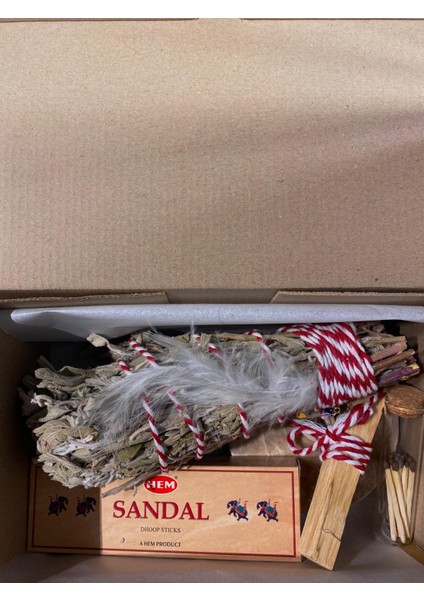 Yılbaşı Ritüel Seti, Palo Santo , Sandal Tütsü ve Tütsülük, Kibrit fiyatları