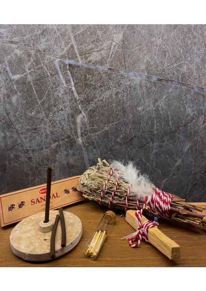Yılbaşı Ritüel Seti, Palo Santo , Sandal Tütsü ve Tütsülük, Kibrit modelleri