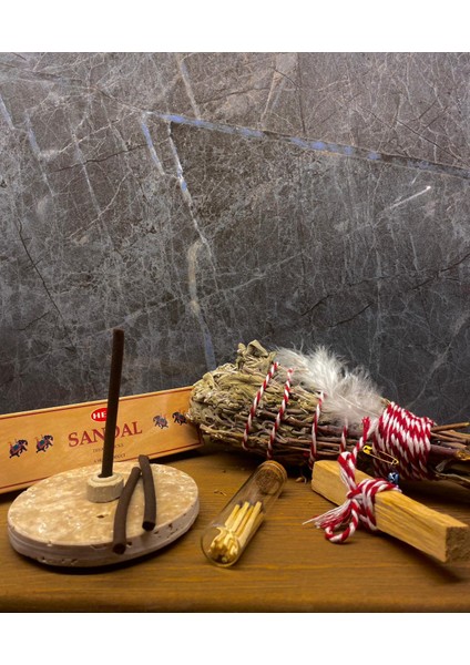 Yılbaşı Ritüel Seti, Palo Santo , Sandal Tütsü ve Tütsülük, Kibrit fırsatları
