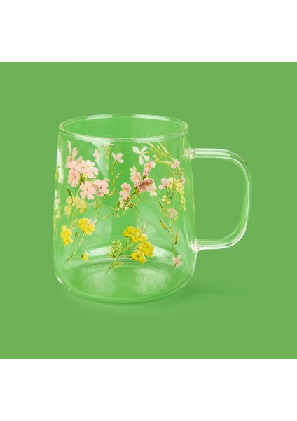 Glass Cam Figürlü Kupa - Şeffaf - 450 ml