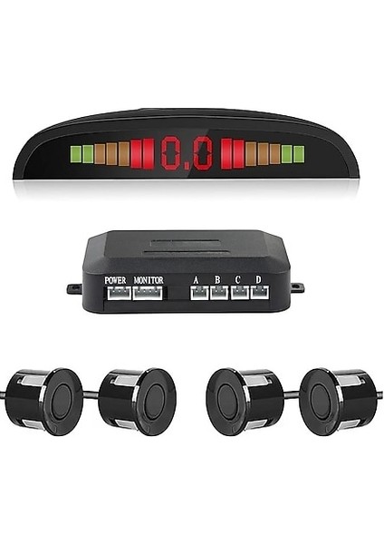 Navıgold DS-400 Park Sensörü 4 Lü Ekranlı