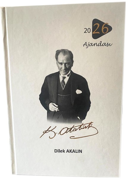 Isme ÖZEL2026 Atatürk Ajandası (Bej)