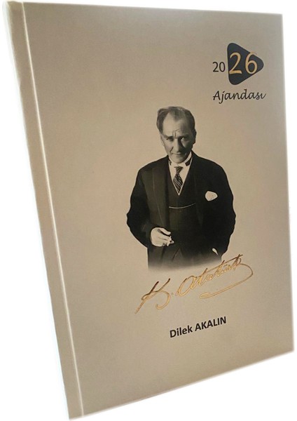 Isme ÖZEL2026 Atatürk Ajandası (Bej) fiyatları