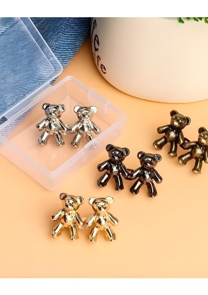 Pantolon Beli Daraltma Aparatı, Broş, Ayıcık Kemer , Gümüş Renk Ayıcık Bel Daraltma Çıtçıtı, Dayanıklı Demir Çıtçıt, Kot Pantolon Daraltma Aparatı, Kadın fiyatları