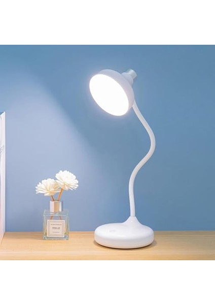 36CM Modern Masa Lambası Felexible Boyun Tasarımı Oturma Odası Başucu Lambası Restoran Bar Masa Lambası USB Şarj Edilebilir Masa Lambası 1978