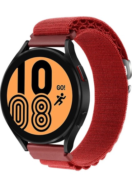 Watch 20MM KR410 Kumaş Kordon - KIRMIZI-(5796) - ME001W-513BB0