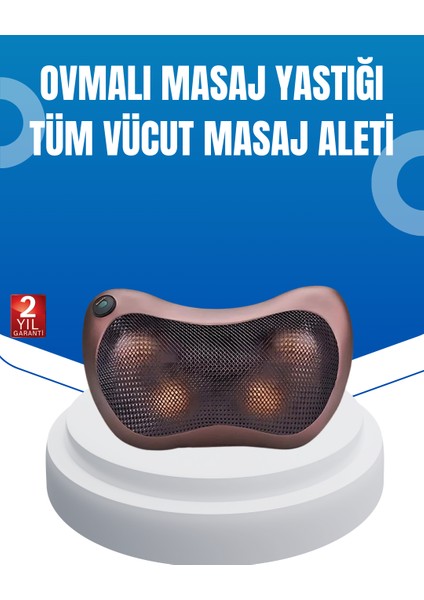 Taşınabilir Yoğurma Masaj Cihazı Boyun Bel Sırt Ayak