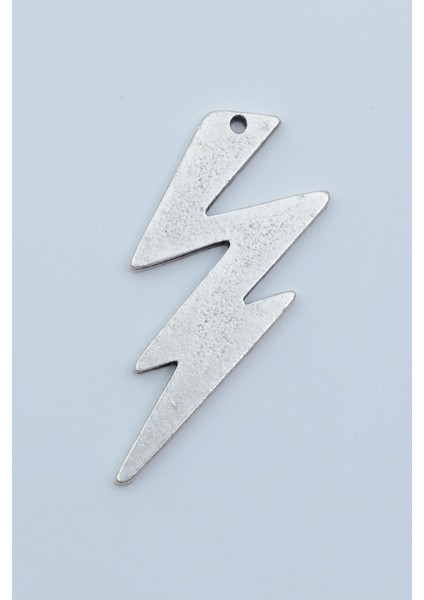 Şimşek - The Flash Gümüş Kaplama Kolye Ucu