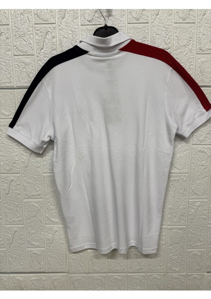 Kolları Çizgi Detaylı Fermuarlı Kısa Kollu Tişört fiyatları