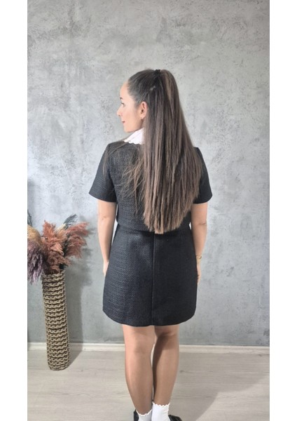 Gold Düğmelı Tüvıt Elbise fiyatları